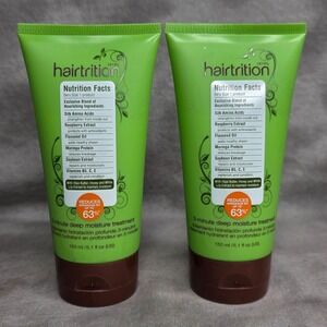 (X2) Zotos Hairtrition 3-Minute Deep Moisture Treatment 5.1 fl oz